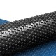 Aquabuddy Solar Pool Cover, 600 Micron, 9.5x5m, Blue/Black, Durable Isothermal Blanket, Heat Retention, 5-Year Warranty