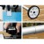 Aquabuddy Pool Cover & Roller Set, Aluminium, 9x5m, Blue & Silver, 400 Micron, Solar Blanket, Easy Operation Australia