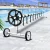Aquabuddy Pool Cover Roller 5.5m Adjustable Reel, Aluminium Alloy, Telescopic, Non-Slip, Suits 2.4-5.55m Pools