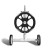 Aquabuddy Pool Cover Roller 5.5m Adjustable Reel, Aluminium Alloy, Telescopic, Non-Slip, Suits 2.4-5.55m Pools