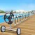 Aquabuddy Pool Cover Roller 5.5m Adjustable Reel, Aluminium Alloy, Telescopic, Non-Slip, Suits 2.4-5.55m Pools