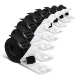 Aquabuddy Pool Cover Roller Attachment Kit - 8PCS Durable Nylon Straps & Clips for 10-24ft, UV Resistant, Easy Install
