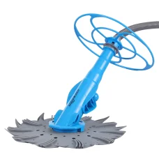 Aquabuddy Automatic Pool Cleaner – Grey, 0.8-3m Deep, Anti-Stick Design, 0.5-2HP Compatible, 48cm x