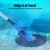 Aquabuddy 10M Automatic Pool Cleaner Vacuum for In-Ground & Above-Ground Pools with Suction Control & Anti-Stick Design