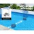 Aquabuddy Robotic Pool Cleaner, Plastic, 35x35x18.5cm, Grey/Blue - Cordless, Automatic Vacuum with Smart Tech