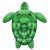 Bestway Turtle Rider Inflatable Pool Float for Kids, 153x140cm, Heavy-Duty PVC with Handles, Repair Patch Included