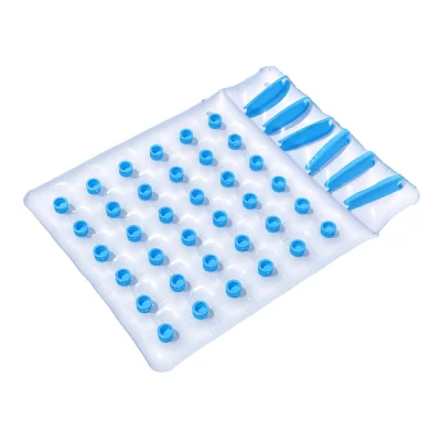 Bestway Inflatable Pool Float Lounge Chair 173x133cm PVC with Cooling Holes, Dual Air Chambers & Repair Kit