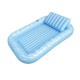 Bestway Inflatable Pool Float Lounge 2.03m x 1.37m PVC Floating Seat with Pillow, Cup Holder & Repair Kit