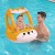 Bestway Kids Inflatable Fox Swim Float with Canopy, PVC, 94x66CM - Fun Pool Toy for 3+ Years, 45kg Max Load