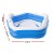 Bestway Kids Inflatable Pool 2.13x2.06m Above Ground PVC Pool with Cushions, Cup Holders and Headrests, 575L Capacity