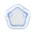 Bestway Kids Inflatable Pool 2.13x2.06m Above Ground PVC Pool with Cushions, Cup Holders and Headrests, 575L Capacity