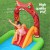 Bestway Dinosaur-Themed Kids Inflatable Pool with Slide, Ring Toss & Sprinkler - 242x140cm, PVC, 1-Year Warranty
