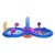 Bestway Kids Inflatable Play Splash Pool 330cm PVC with Slide, Ball Toss Toys, Coral Basket & Water Sprayer