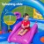 Bestway Kids Inflatable Play Splash Pool 330cm PVC with Slide, Ball Toss Toys, Coral Basket & Water Sprayer