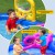 Bestway Kids Inflatable Play Splash Pool 330cm PVC with Slide, Ball Toss Toys, Coral Basket & Water Sprayer