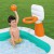 Bestway Kids Inflatable Pool with Basketball Hoop, Sturdy PVC, 251x168cm, Durable Design for Safe Play, 1-Year Warranty