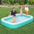 Bestway Kids Inflatable Pool with Basketball Hoop, Sturdy PVC, 251x168cm, Durable Design for Safe Play, 1-Year Warranty