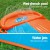Bestway 4.88m Inflatable Water Slide with Dual Lanes, Speed Ramp, and Splash Pool for Kids Aged 3-12 – Durable Vinyl