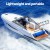 Weisshorn 3.5x1.8m Floating Water Mat - Durable XPE Foam, 400kg Capacity, Tear-Resistant, Reversible, Blue & Yellow