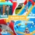 Doctor Dolphin Kids Inflatable Water Slide Splash Pool Park 615x322cm – Jumping Castle, Climbing Wall, UV-Protected PVC