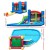 Happy Hop Inflatable Water Slide Jumping Trampoline Castle, 4.8m PVC Kids Bouncer with Climbing Wall & Water Cannon Happy Hop Inflatable Water Slide Jumping Trampoline Castle, 4.8m PVC Kids Bouncer with Climbing Wall & Water Cannon