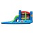 Happy Hop Inflatable Water Slide Jumping Trampoline Castle, 4.8m PVC Kids Bouncer with Climbing Wall & Water Cannon Happy Hop Inflatable Water Slide Jumping Trampoline Castle, 4.8m PVC Kids Bouncer with Climbing Wall & Water Cannon