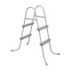 Bestway 84cm 2-Step Pool Ladder for Above Ground Pools - Rust-Resistant Metal Frame, Removable Non-Slip Steps Bestway 84cm 2-Step Pool Ladder for Above Ground Pools - Rust-Resistant Metal Frame, Removable Non-Slip Steps