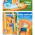 Bestway 365x320x270cm Water Slide Park - Durable PVC, Curved Slide, Splash Pool, Climbing Wall, UV-Resistant Fun