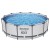 Bestway 366x100cm Steel Frame Round Above Ground Pool with Filter Pump, Heavy-Duty PVC Walls, 9150L Capacity Bestway 366x100cm Steel Frame Round Above Ground Pool with Filter Pump, Heavy-Duty PVC Walls, 9150L Capacity