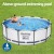 Bestway 366x100cm Steel Frame Round Above Ground Pool with Filter Pump, Heavy-Duty PVC Walls, 9150L Capacity Bestway 366x100cm Steel Frame Round Above Ground Pool with Filter Pump, Heavy-Duty PVC Walls, 9150L Capacity