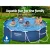 Bestway Steel Pro 366x76cm Round Above Ground Pool with Rust-Resistant Frame & 1249L/H Filter Pump, 6473L Capacity
