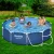Bestway Steel Pro 366x76cm Round Above Ground Pool with Rust-Resistant Frame & 1249L/H Filter Pump, 6473L Capacity