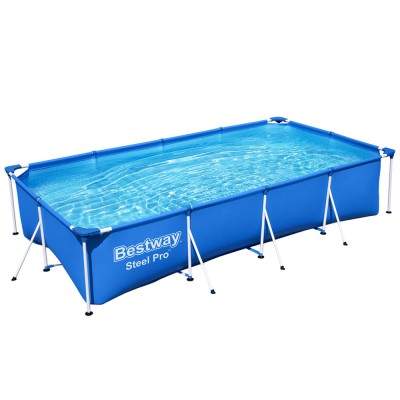 Bestway 5700L Steel Pro™ Frame Pool 400x211x81cm | Rust-Resistant, UV-Protected PVC | Perfect for Summer Fun
