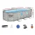 Bestway Swimming Pool 549x274x122cm - Steel Frame, UV-Resistant PVC, 13430L Capacity, Includes Pump & Ladder