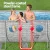 Bestway Swimming Pool 549x274x122cm - Steel Frame, UV-Resistant PVC, 13430L Capacity, Includes Pump & Ladder