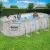 Bestway Swimming Pool 549x274x122cm - Steel Frame, UV-Resistant PVC, 13430L Capacity, Includes Pump & Ladder