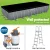 Bestway Power Steel 732x366x132cm Above Ground Pool with Ladder, Pump & Cover - Durable PVC & Steel Frame