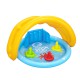 Bestway Kids Pool 115x89x76cm with UV Canopy & Learning Game – Inflatable, Durable, Indoor/Outdoor Fun, 31L Capacity
