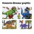 Bestway Kids Dinosaur Pool 183x38cm - Rigid PVC, Inflatable Bottom, 946L Capacity, Includes Repair Kit for Ages 2+ Bestway Kids Dinosaur Pool 183x38cm - Rigid PVC, Inflatable Bottom, 946L Capacity, Includes Repair Kit for Ages 2+
