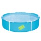 Bestway Kids Pool 152x38cm - Durable Steel Frame, 580L Capacity, Rust-Resistant, Easy Setup, Includes Repair Kit