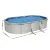 Bestway Hydrium™ Steel Frame Swimming Pool 610 x 366cm Set with Sand Filter Pump, Ladder & Cover, 19929L Capacity