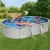 Bestway Hydrium™ Steel Frame Swimming Pool 610 x 366cm Set with Sand Filter Pump, Ladder & Cover, 19929L Capacity