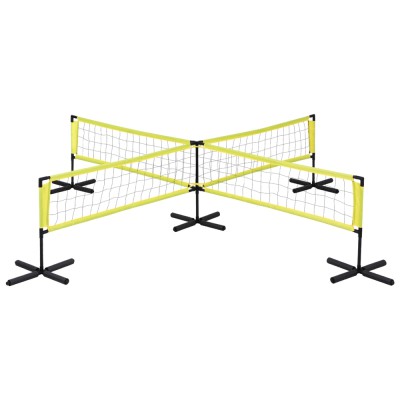 Everfit Water Volleyball Net Set for Pool, 350x350x75cm, Portable with 4 Anchor Bags, Bonus Ball, Pump & Carry Bag Everfit Water Volleyball Net Set for Pool, 350x350x75cm, Portable with 4 Anchor Bags, Bonus Ball, Pump & Carry Bag