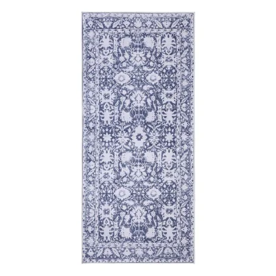 Artiss 80x180cm Soft Velvet Hallway Runner Rug - Modern, Washable, Water-Repellent, Anti-Slip Kitchen Mat