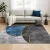 Artiss Washable Floor Rug 160x230cm - Large Geometric Area Rug with Faded Finish, Ultra-Thin, Stain-Resistant Polyester