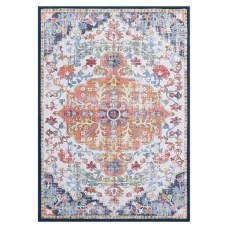 Artiss 240x340cm Washable Geometric Floor Rug – Large Flannel Anti-Slip Carpet with Modern Bohemian Design