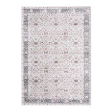 Artiss 160x230cm Washable Floor Rug - Modern Geometric Design, Low-Profile, Stain-Resistant, Anti-Slip Polyester Carpet