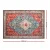 Artiss 200x290cm Washable Floor Rug - Geometric Design, Low-Profile 5mm Pile, Anti-Slip, Polyester Living Room Carpet