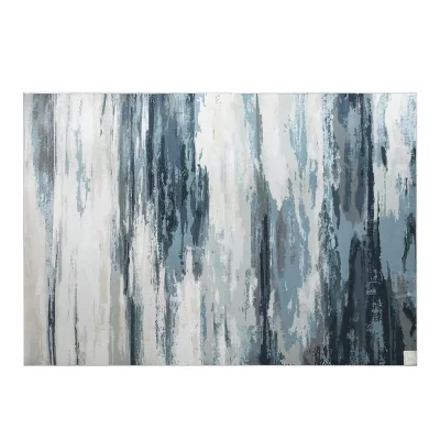 Artiss Poca 160x230 Washable Floor Rug - Velvet Feel, Anti-Slip, Oil-Painting Design, Fade & Water Resistant
