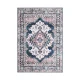 Artiss 160X230cm Large Washable Persian Area Rug - Teal & Blush, Low-Profile, Anti-Slip, Durable Polyester Carpet